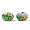 Opaque Resin European Beads RPDL-T003-09G-2