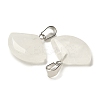 Natural Quartz Crystal Pendants G-Z067-05P-03-3