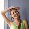 30Pcs 10 Styles Polyester Cord Bracelets BJEW-PH01983-5