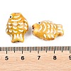 Handmade Porcelain Beads PORC-K010-08-07-3