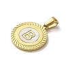 Ion Plating(IP) 304 Stainless Steel Pendants STAS-I204-B-G-2