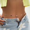 Alloy Link Chain Tassel Belly Chains WG10755-05-1