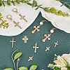 24Pcs 12 Styles Alloy Crystal Rhinestone Pendants FIND-SC0010-80-4
