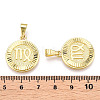 Brass Pendants KK-T070-01G-09-3