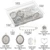 DIY Brooch Making Kits DIY-FS0009-11-4
