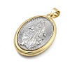 Long-Lasting Plated Brass Pendants KK-Q006-42G-03-2
