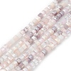 Gradient Color Electroplate Glass Bead Strands GLAA-E042-05E-1
