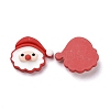 Christmas Theme Opaque Resin Cabochons RESI-G029-A04-2