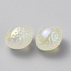 Plated Acrylic Lemon Bead OACR-CJC0009-04E-2