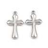 304 Stainless Steel Pendants STAS-L303-28P-01-1