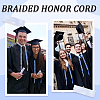Two Tone Graduation Ribbon Leis FIND-WH0423-78A-5