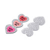 Valentine's Day Printed Opaque Acrylic Pendants FIND-D283-11K-2
