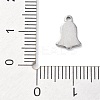 Anti-Tarnish 304 Stainless Steel Charms STAS-R003-01P-07-3