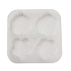 Camellia Rose Pendant Silicone Molds SIL-B074-03-2