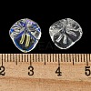 Electroplated Glass Beads GLAA-G119-01J-4