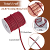 1 Roll Soft Nylon Braided Cord NWIR-SP0001-04F-2