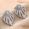 304 Stainless Steel Stud Earrings EJEW-Z098-08P-1