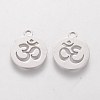 Non-Tarnish 304 Stainless Steel Charms STAS-Q201-T054-2