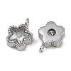 304 Stainless Steel Micro Pave Cubic Zirconia Charms LS-STAS-K302-01A-P-2