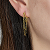 925 Sterling Silver Hoop Earrings LS-BK6776-1-4