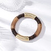 Acrylic Beaded Stretch Bracelets for Women BJEW-JB12151-02-1