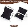 4Pcs Lint Bracelet Watch Pillow Jewelry Displays BDIS-BBC0001-07A-2