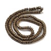 Electroplated Synthetic Non-magnetic Hematite Beads Strands G-P545-A01-01A-2