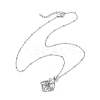 Non-Tarnish 3Pcs 3 Styles 304 Stainless Steel Necklace Makings NJEW-JN04899-01-4