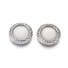 Tarnish Resistant 304 Stainless Steel Cabochons Settings STAS-G214-06P-1