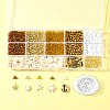 DIY Glass Seed & Synthetic Turquoise & Natural Cowrie Shell Bracelets Making Kits DIY-FS0007-11B-9