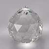 Transparent K9 Glass Pendants LS-GLAA-WH0015-35C-2