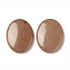 Synthetic Goldstone Worry Stone for Anxiety Therapy G-B036-01H-1