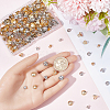 360Pcs 6 Style Plastic Bead Cap Pendant Bails & Cup Peg Bails KY-SC0001-96-3