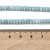 Ombre Effect Dyed Glass Beads Strands GLAA-C043-01B-5