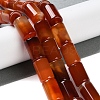 Natural Red Agate Beads Strands G-NH0019-A03-04-5