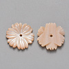 Natural Pink Shell Beads SSHEL-R044-03-2