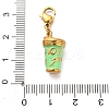 304 Stainless Steel Enamel Pendant Decorations STAS-K304-02A-G-3