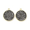 Rhinestone Pendants KK-C246-08LG-3