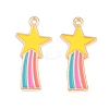 Alloy Enamel Pendants ENAM-N054-010C-NR-1