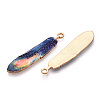 Rack Plating Alloy Pendants FIND-H043-02LG-05-1-2