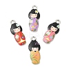 Alloy Enamel Pendants X-FIND-C037-17P-1