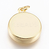 Brass Pendant Cabochon Settings LS-KK-P146-08G-2
