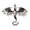 Alloy Enamel with Rhinestone Big Pendants FIND-Z098-01P-02-1