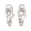 Brass Lobster Claw Clasps KK-H287-08A-P-1