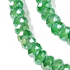 Baking Electroplate Glass Beads Strands DGLA-A039-J2MM-B03-3