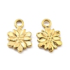 304 Stainless Steel Charm LS-STAS-R124-03G-2