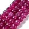Dyed Natural Malaysia Jade Beads Strands LS-G-G021-02B-03-1