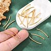 SHEGRACE Brass Tube Beads XGRPCP707-257G-5