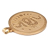 304 Stainless Steel Pendants STAS-P321-01G-3