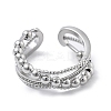 Rotatable Open Cuff Rings for Women RJEW-S402-02P-2